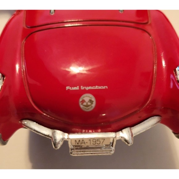 1957 Chevrolet Corvette 1/24 Diecast 327 Fuel Injection Roadster BBS Wheels - Picture 9 of 11